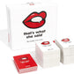 That's What She Said Game - Hilariously Twisted Party Game for Ages 17+ - White/Red - Model 91537 - Fun Paper Game