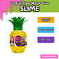 Nichole Jacklyne Pineapple Scented Yellow Water Slime Kids Toy, Non-Sticky Sensory Gift for Boys and Girls, Stress Relief Slime