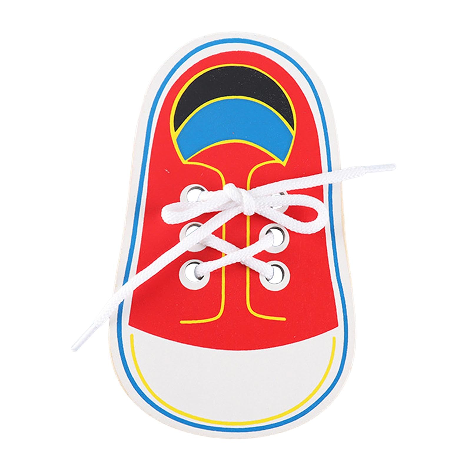 Ilsmysutra Tie Lacing Toy Tying Toy Sensory Toys Child Busy Board For Toddlers Boys Girls