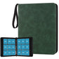 GERMUN 720 Card Binder  enhanced Trading Card Binder  9 Pocket Double Sided Pocket PU Card Collection Binder  Collector Card Album  Card Folder for MTG  TCG  Sports Cards  Game Cards (Dark Green)