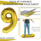 Goer Number 29 Balloons For 29Th Birthday Party Decorations,42 Inch Jumbo Foil Helium 92 Balloons For 92Nd Birthday Party Decoration (Gold)