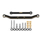INJORA 11g Black Coating Brass Steering Link for 1/18 RC Crawler Redcat Ascent-18