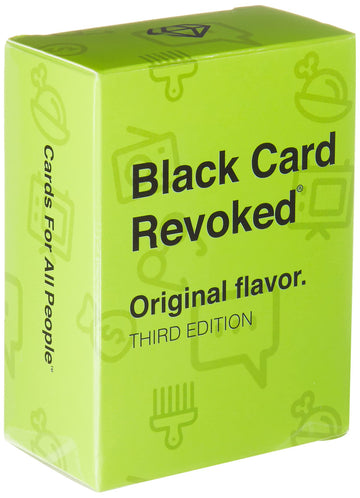 Black Card Revoked Trivia Game - Black Culture Card Game for Adults, Fun for Game Night & Holidays, Model CG048100, Cardstock Material