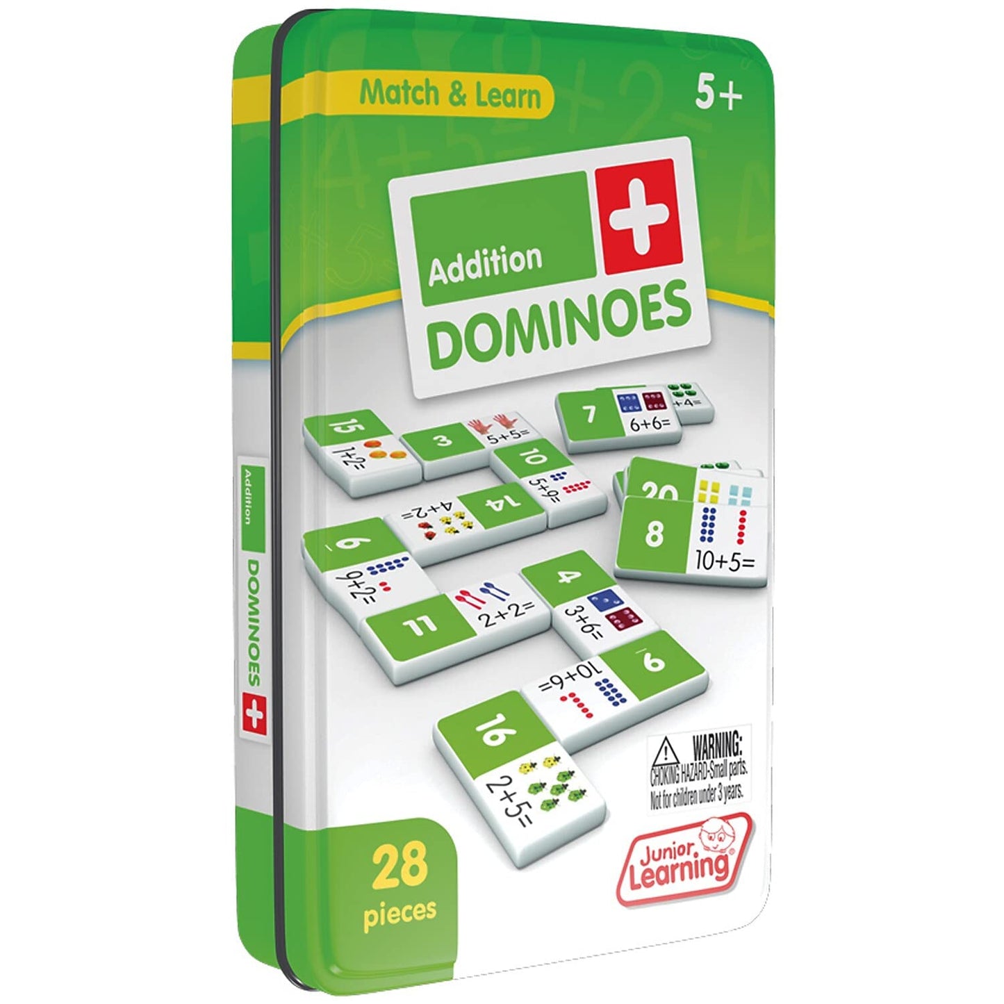 Junior Learning Jrl481-2 Addition Dominoes - 2 Each