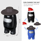 Merch Figurines Set, Collection Toys For Game Fans, Mini Character Action Figure Decorations, Astronaut Crewmate Desk Toy Gift F