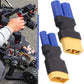 BABUVYA EC5 to XT90 Adapter,XT90 to EC5 Connector Without Wires RC LiPo Battery Connectors (EC5 to XT90 Male & Female Adapter)