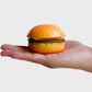 Funnysquee Hamburger Squishies Stress Relief Soft Simulation Food Detachable Burger Squeeze Toys Cute Birthday Gift Novelty Toy For Kid (Hamburger B)