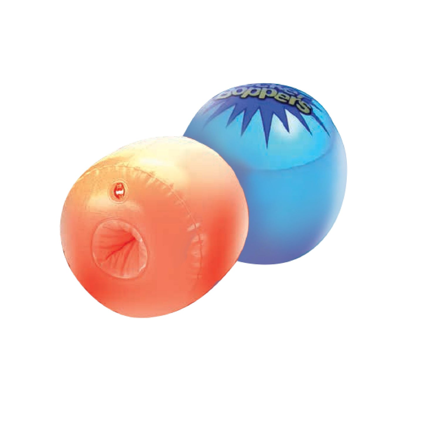 Socker Boppers LED Light Up Glow Games - Impact Activated Color Changing Boppers, Durable Vinyl, Multi-Color, Model 92949