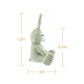 Apricot Lamb Toys Plush Corduroy Rabbit Bunny Stuffed Animal Soft Cuddly Perfect For Child (Green Bunny,8.5 Inches