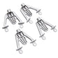 Sharegoo Aluminum Alloy Front Rear Shock Tower Bracket Mount Damper Hoops Compatible With Axial Scx10 1/10 Scale Rc Crawlers Car