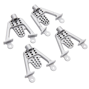 Sharegoo Aluminum Alloy Front Rear Shock Tower Bracket Mount Damper Hoops Compatible With Axial Scx10 1/10 Scale Rc Crawlers Car
