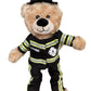 ZZZ Bears Personalized Firefighter Teddy Bear, Thoughtful Gift for Firefighters, Spouses & Kids