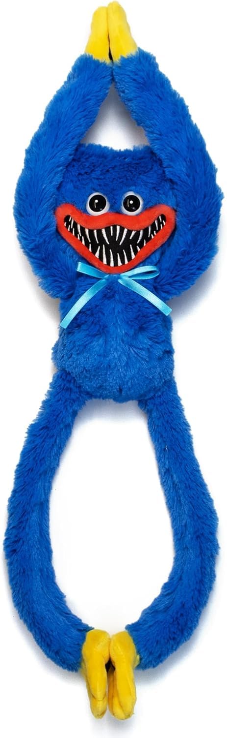 Poppy Playtime Huggy Wuggy Plush Doll - Collectible Toy For All Ages (19' Scary Huggy Wuggy)