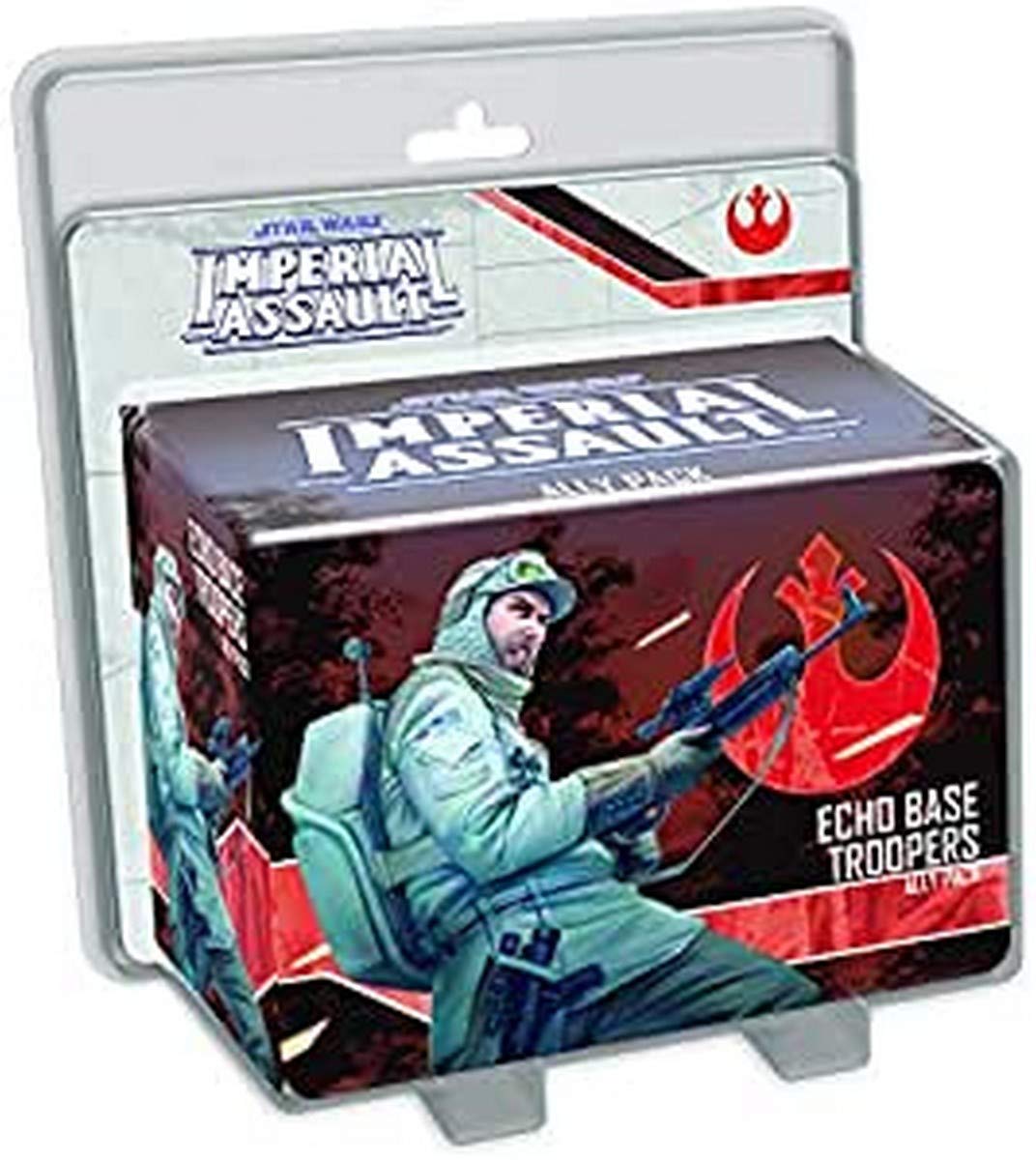 Fantasy Flight Games Star Wars Imperial Assault Echo Base Troopers Ally Pack - Multicoloured Plastic Miniatures for 1-5 Players, Ages 14+