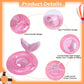 Baby Swimming Float,Inflatable Baby Swim Ring With Seat For Infant/Toddler 6-48 Months,Children Waist Float Ring(Pink)