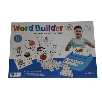 Ekta Word Builder 2 in 1 Letters Matching Game, Educational Game for PreSchool Kids