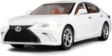 WAKAKAC Model Car 1/24 Lexus ES300 Alloy Diecast Collectible Toy Car with Light and Sound Toy Vehicle Door Can Be Opened for Boy