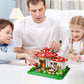 Mushroom House Building Blocks Set - Unique Design Creative Building Toy For Adults And Teens Mini Brick 1621Pcs