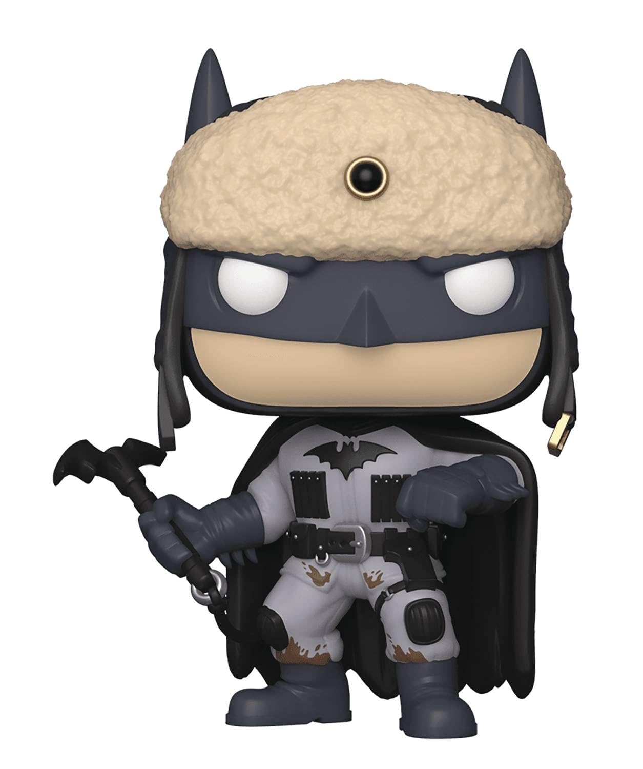 Funko Pop! Heroes Red Son Batman Vinyl Figure, Multicolor, Standard Size, Model 37261, 80th Anniversary Edition