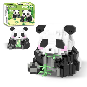 Mjddja Mini Panda Building Blocks, 2 In 1, Party Favors- Micro Blocks Panda Toy For Kids 12 13 14 15 16+, Mini Blocks Building S