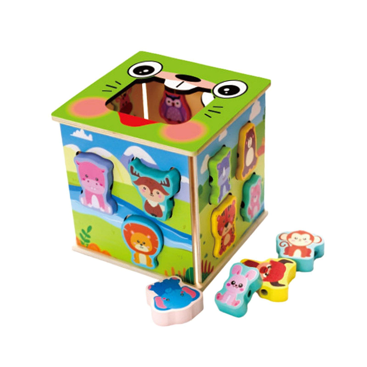 Styleheaven Shape Sorter Toy Interactive Fine Motor Skills Developmental Montessori Toys Animal