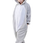 Canasour Polyster Unisex Child Pajamas Halloween Animal Cosplay Koala Costume Chirstmas Anime One-Piece Onesie For Girls Boys 10-12 Years (10(125#), Koala Grey)