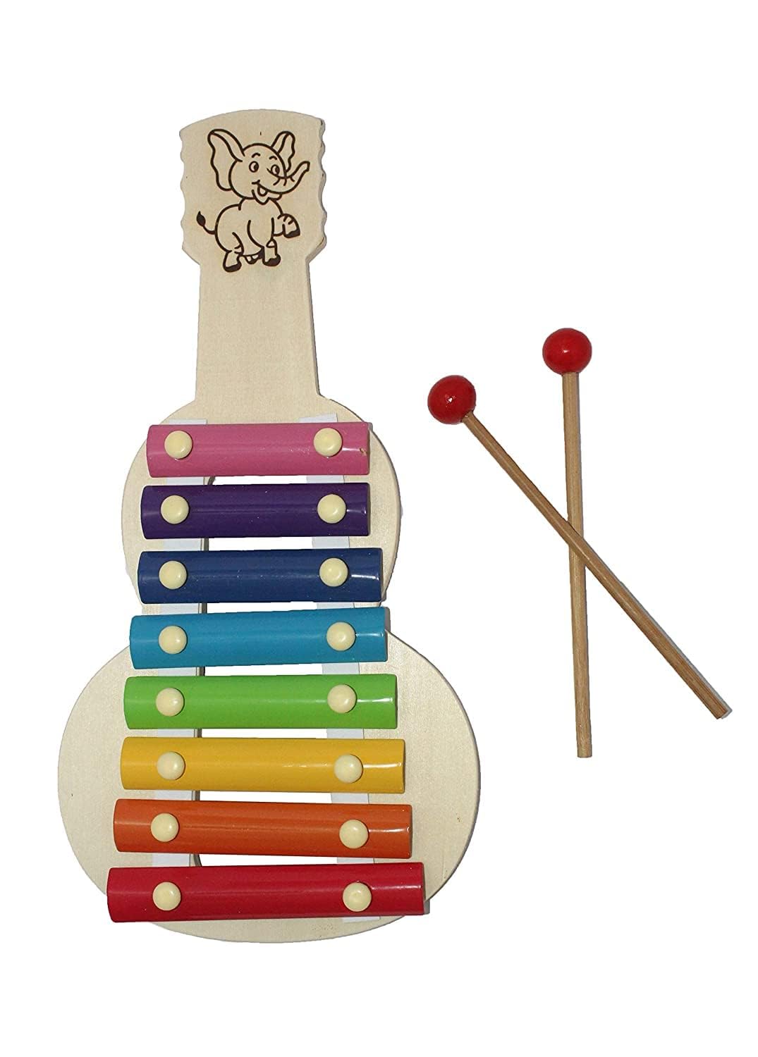 Kids Wooden Musical Toys Set, Educational Musical Instruments, Music Boxes And Keyboards (Small)