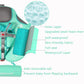 2025 New Mambobaby Float Non-Inflatable Baby Pool Float with Canopy Solid Infant Pool Float with Canopy UPF 50+ Swim Ring Swimmi