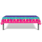 2 Pcs Gymnastics Party Tablecloth Gymnastics Tumble Plastic Tablecloth Gymnastics Birthday Party Supplies Disposable Table Cover
