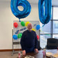 Navy Blue Number 60 Balloon 40 Inch, 60 Number Balloon, 60Th Navy Blue Birthday Decorations, 60 Year Old Women Men Blue Party Su
