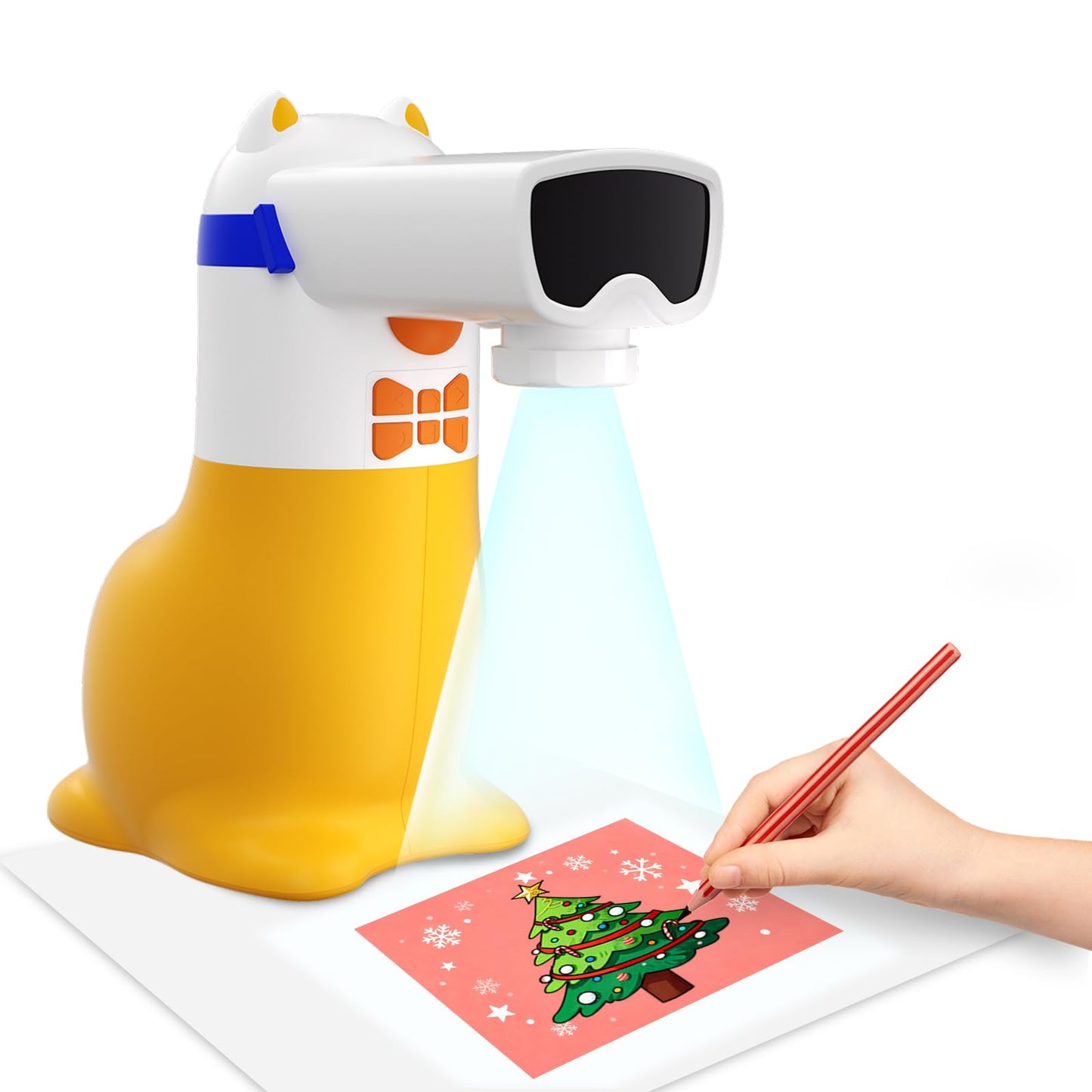 Yoturetoys AI Drawing Projector for Kids, Creative Birthday Gift for Boys and Girls, Smart Educational Tracing Machine Learning 