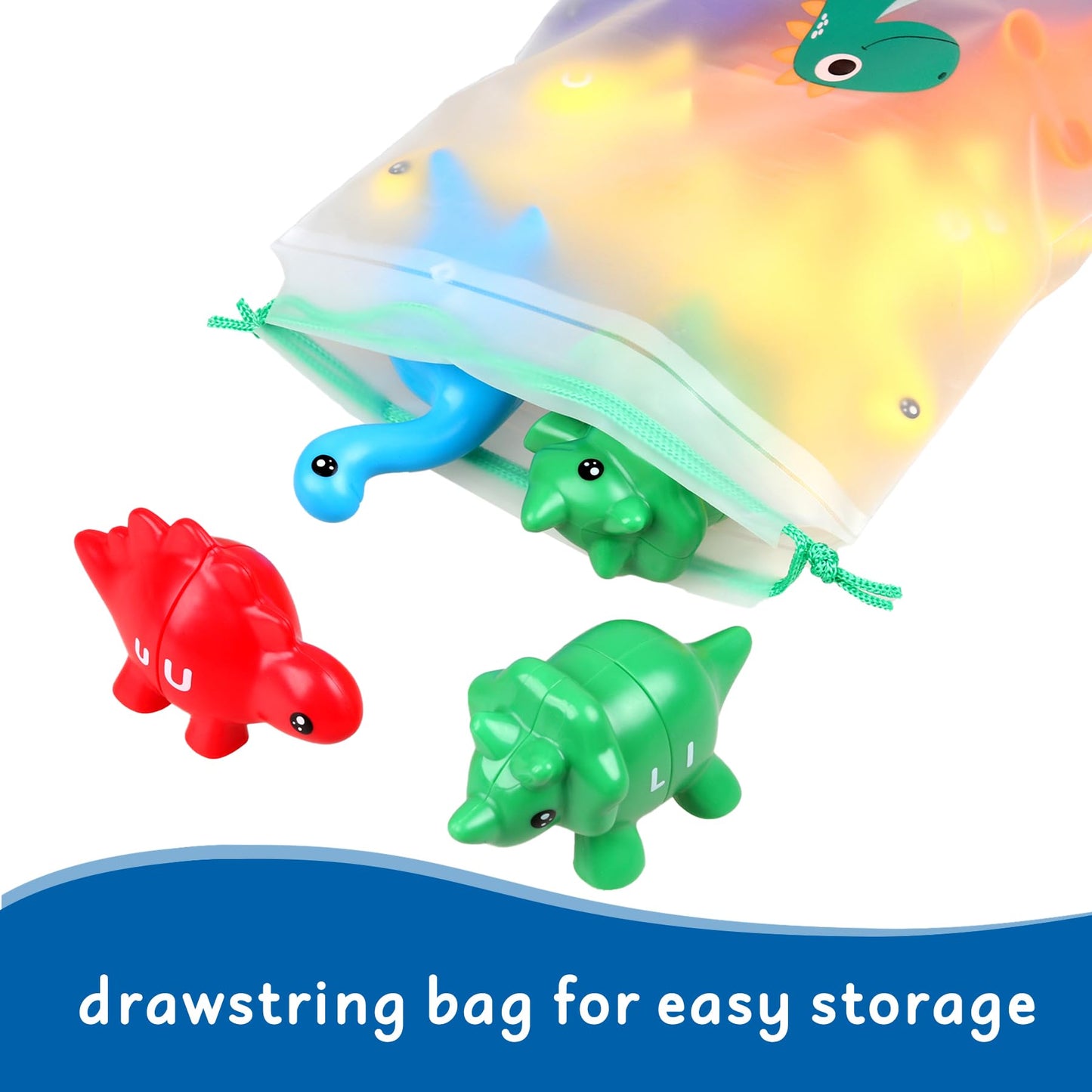Anzimo Toddler Dinosaur Montessori Toys For 1 2 3 4 Year Old Boy Girl Birthday Gift - Kids Preschool Learning Activities Educati