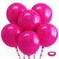 Bezente Hot Pink Balloons 18 Inch - 30 Pack Large Thick Pink Balloons Big Round Hot Pink Latex Balloons For Wedding Baby Shower