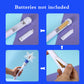Light Up Frozen Snowflake Wand- Snowflake Spinning Wands,Magic Wand Rotating Toy For Girls And Boys, Magic Princess Sensory Toys