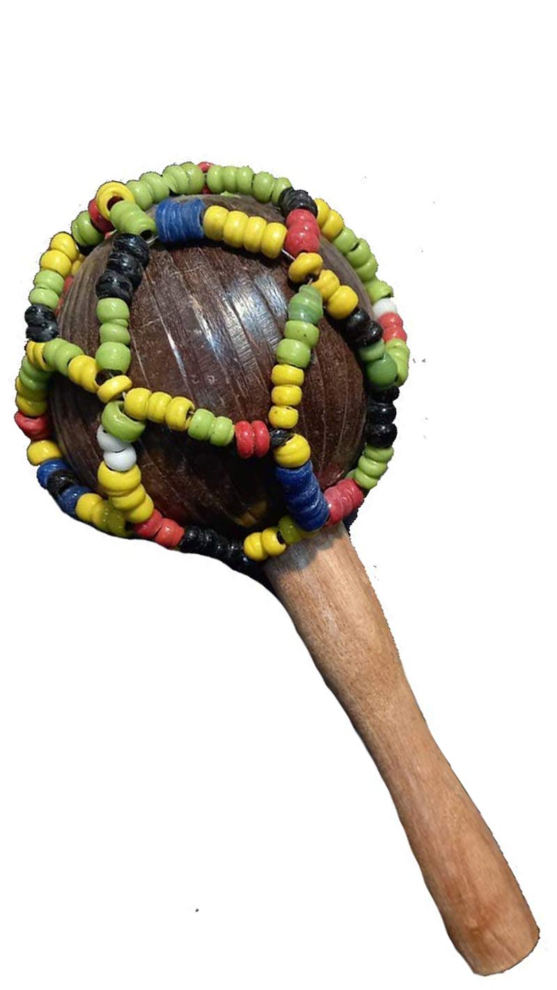 Salablez Handmade Coconut Shell Maracas, Shakers & Rattles