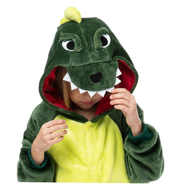 Seawhisper Dinosaur Onesie Kids Dino Suit Dinosaur Costume For Kids Boys Girls Animal Jumpsuit 7-8