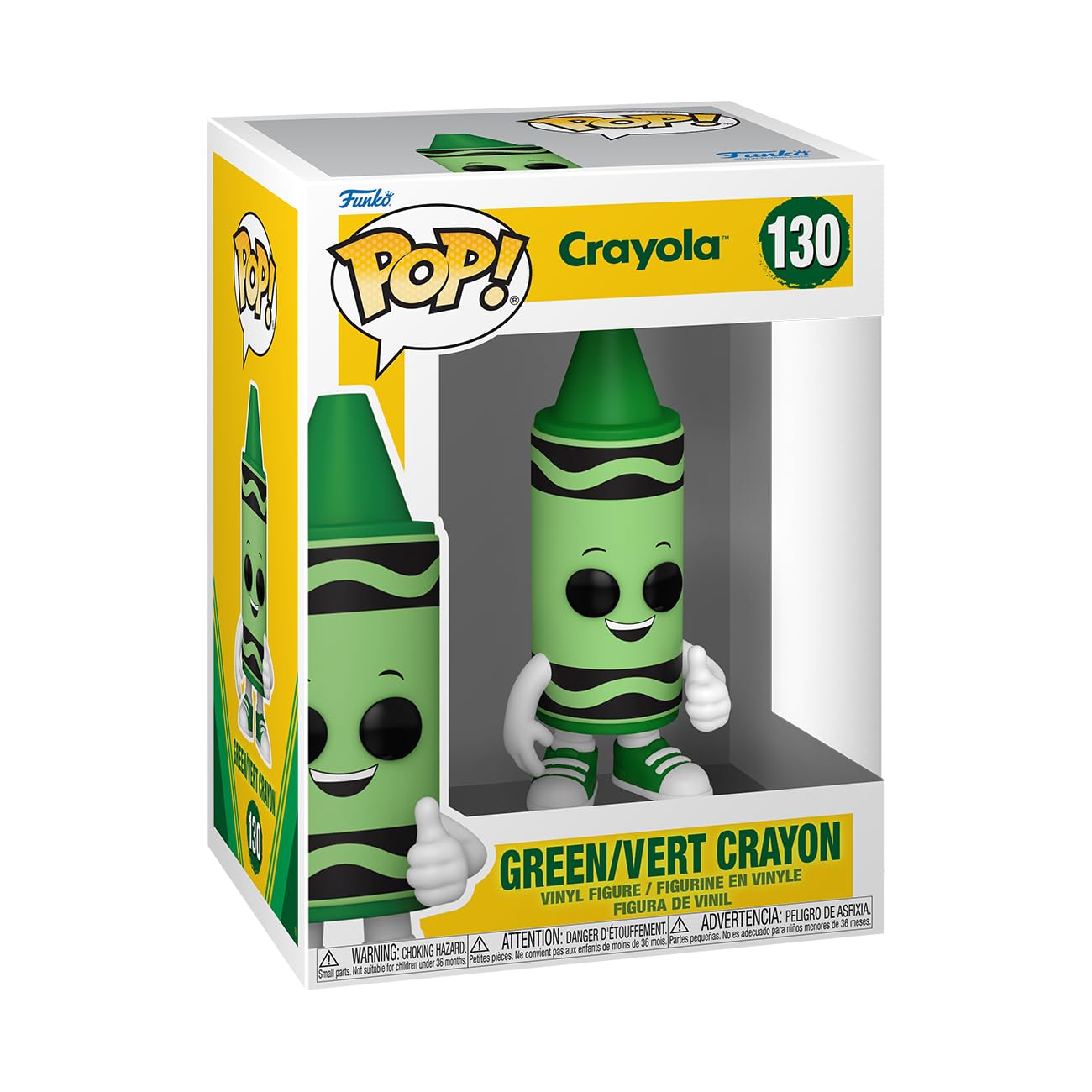 Funko Pop! Vinyl: Crayola - Green Crayon - Collectable Vinyl Figure - Gift Idea - Official Merchandise - For Kids & Adults - Ad Icons Fans - Model Figure For Collectors And Display