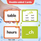 Torlam Sight Words & Phonics Flash Cards for Kids, Medium Cardboard, Learn Digraphs & CVC Blends, Ideal for Pre-K to 3rd Grade