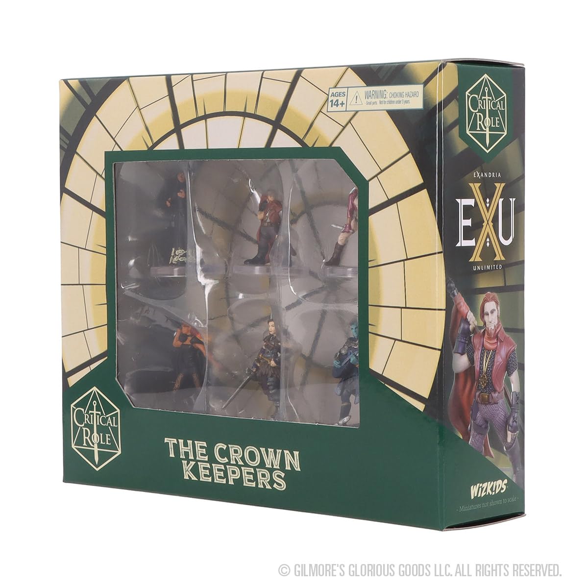 Wizkids Critical Role: Exandria Unlimited - The Crown Keepers Boxed Set