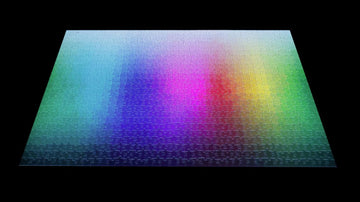 1000 Colors Jigsaw Puzzle Cmyk Gradient Clemens Habicht