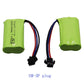 Blomiky SM-3P Plug 7.4V 2S 600mAh Battery and USB Charger Cable Suitable for G03060R New Version Amphibious RC Trucks/ C60 Batte