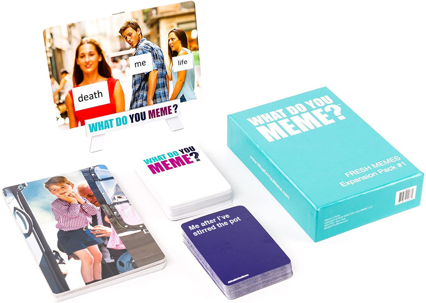 What Do You Meme? Fresh Memes #1 Expansion Pack Designed To Be Added To Core Game