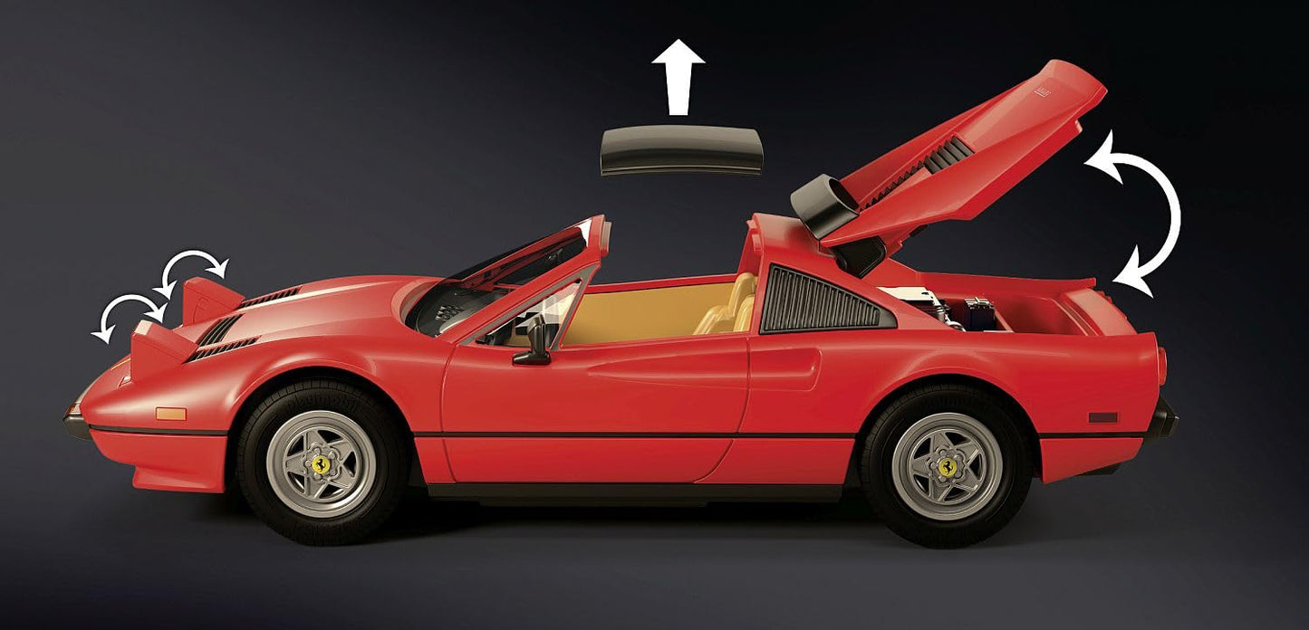 Playmobil Ferrari 308GT Model 71343 - Multicolor Plastic Magnum P.I. Vehicle