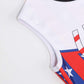 Lmyove Cheerleader Costume For Girls, July 4Th Cheerleading Outfit For Kids With Pom Pom, Child Halloween Costume Dress Uniform, Usa Star, 6-7T