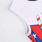 Lmyove Cheerleader Costume For Girls, July 4Th Cheerleading Outfit For Kids With Pom Pom, Child Halloween Costume Dress Uniform, Usa Star, 6-7T