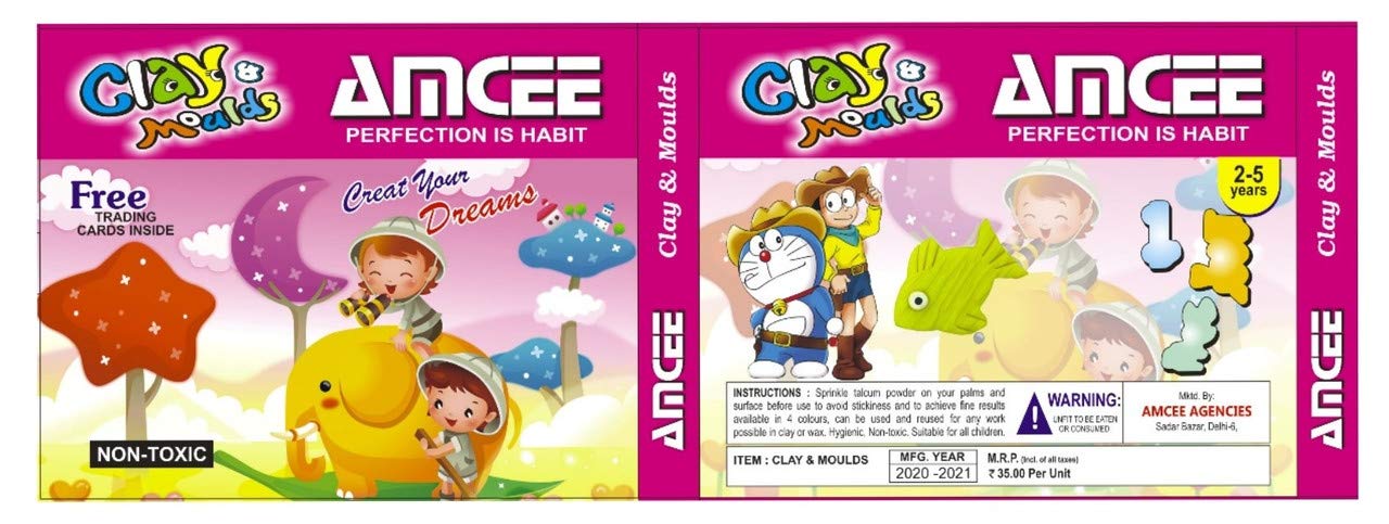 Amcee Agencies Presents Student Clay With Funny Moulds