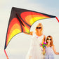 Sgftre Red Large Delta Kites Flying Toys For Kids & Adults Easy To Fly