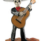 Skeleton Skull Black Mariachi Band Bassist Figurine Collectible