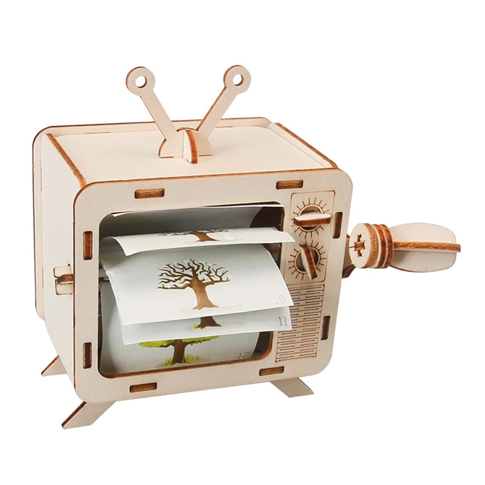 Enakshi Diy Hand Cranked Animation Machine Model Kit Birthday Science Experiment Toy|Toys & Hobbies | Educational | Science & Na