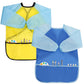 Bahaby 2 Pack Kids Art Smocks Children'S Artist Apron Painting Smock With Long Sleeve And 3 Pockets For Age 3-8